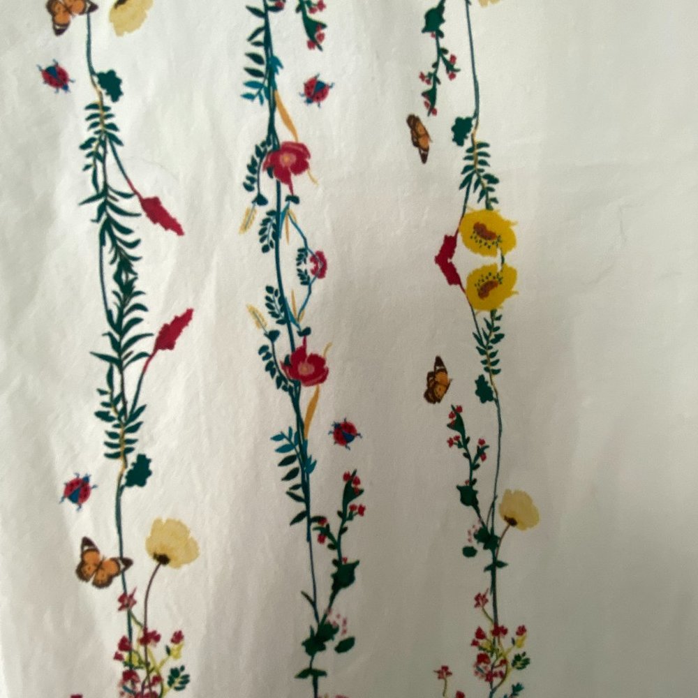 NWT easy care Pull over white short sleeve blouse w Embroidery-XL - Picture 10 of 12